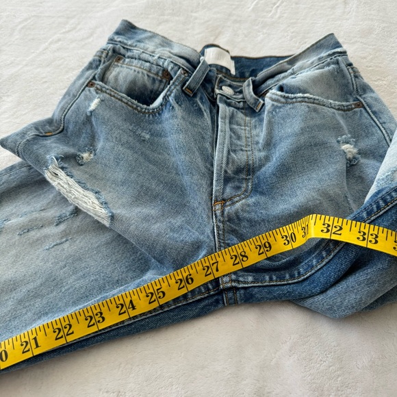 BOYISH Billy High Waist Distressed Jeans in Some Like it Hot Size 25 - Picture 15 of 15